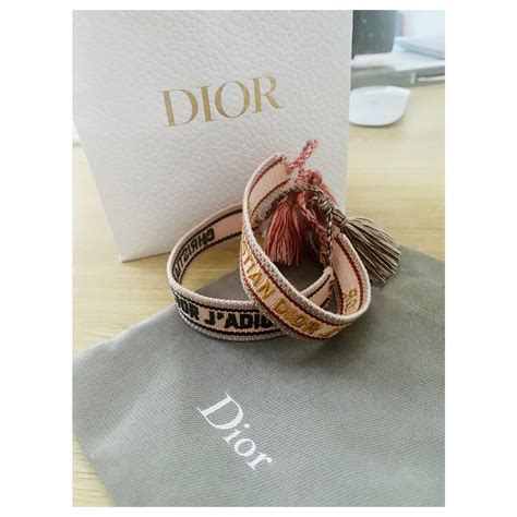 dior bracelet cloth|used cloth dior bracelets.